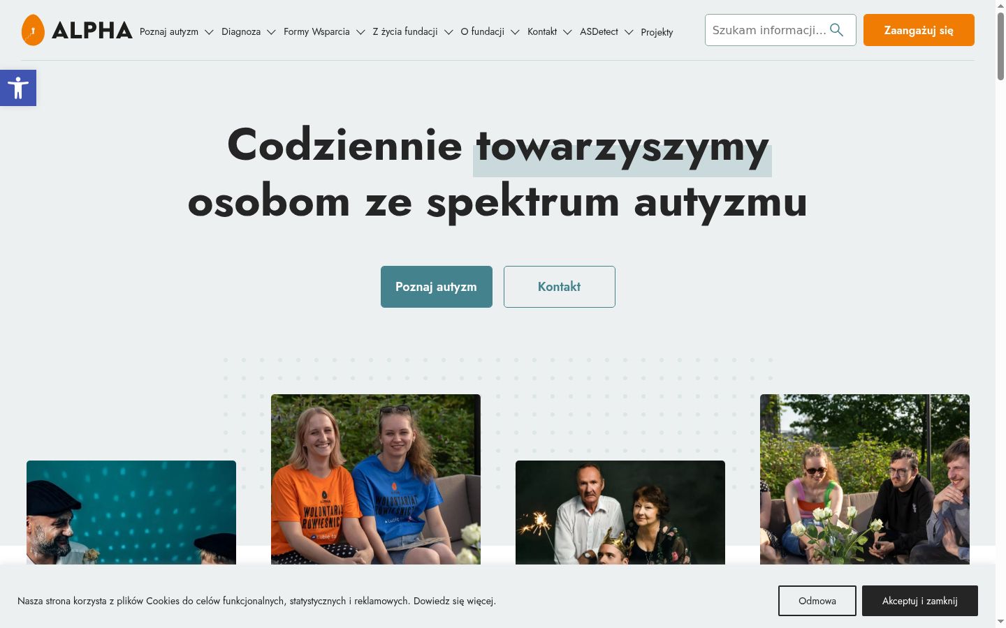 Snímek obrazovky baneru souhlasu zobrazeného před jakoukoli interakcí