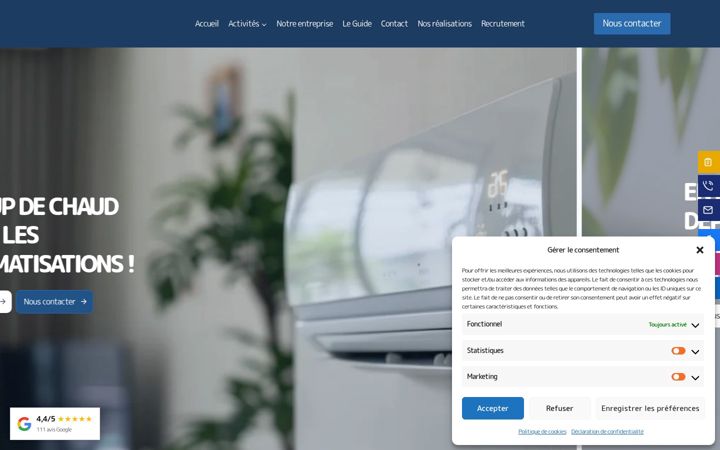 Screenshot von auvergnehabitatconseil.fr