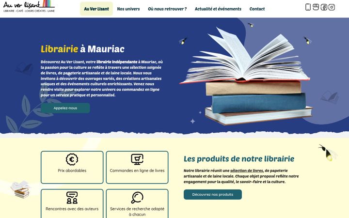 Screenshot von auverlisant.fr
