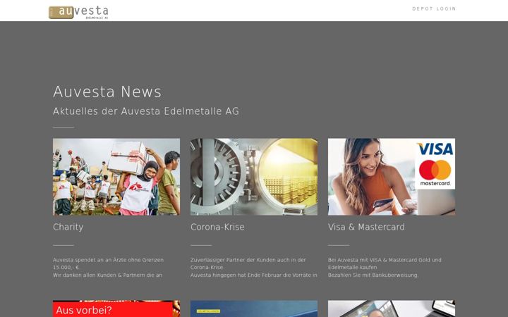 Screenshot of auvesta-update.com