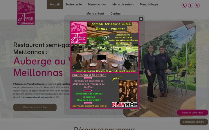 Screenshot of auvieuxmeillonnas.fr