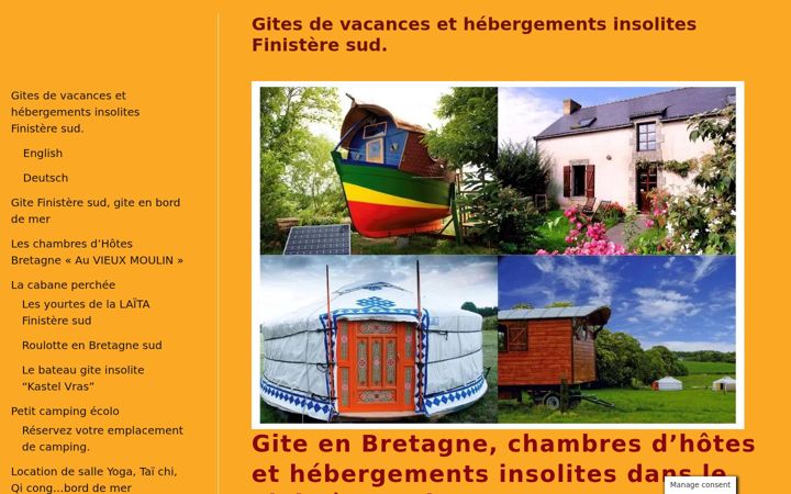 Screenshot of auvieuxmoulin-bretagne-sud.com