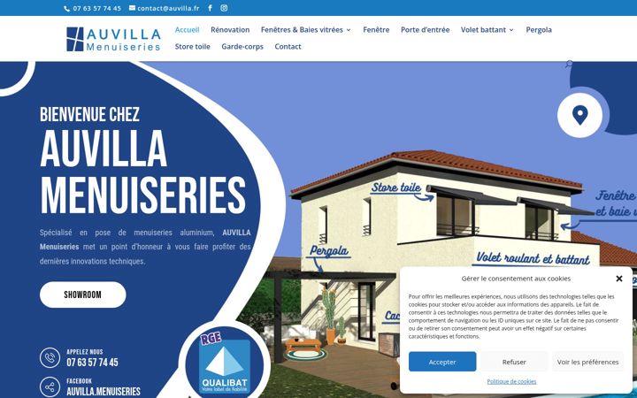 Képernyőkép: auvilla.fr