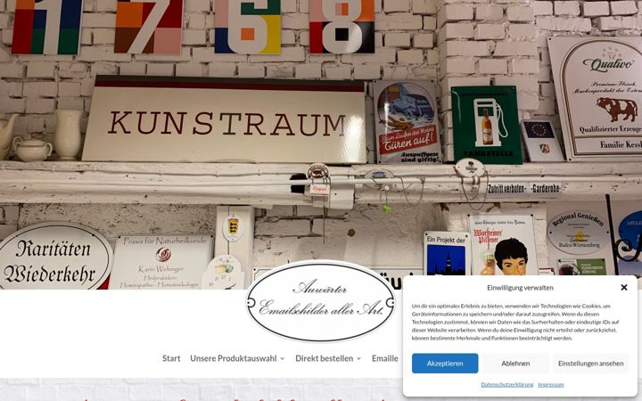 Screenshot of auwaerter-emailschilder.de