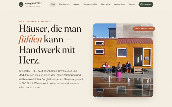 Screenshot of auwegkartell.de