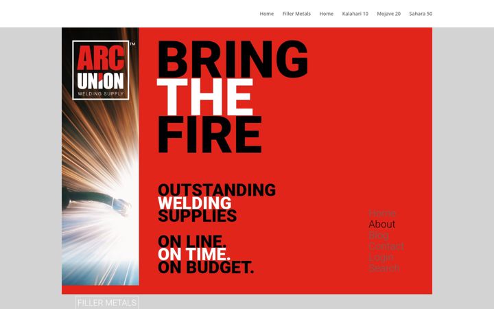 Screenshot of auwelding.com
