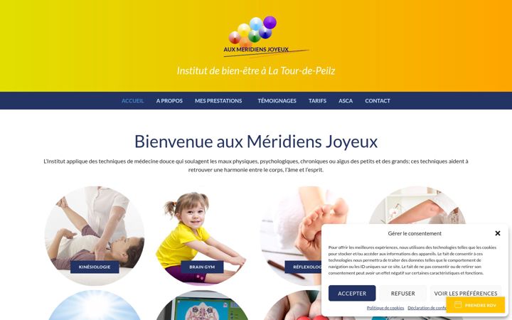 Skærmbillede af aux-meridiens-joyeux.ch