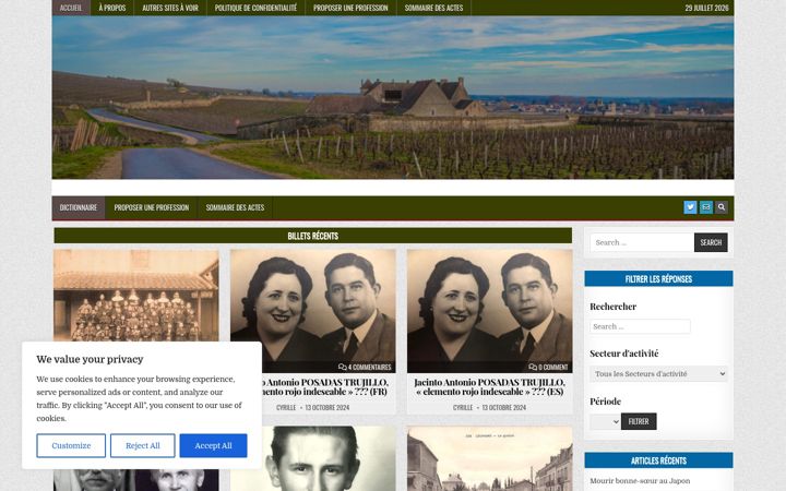 Screenshot stránky aux-vieux-bourguignons.fr