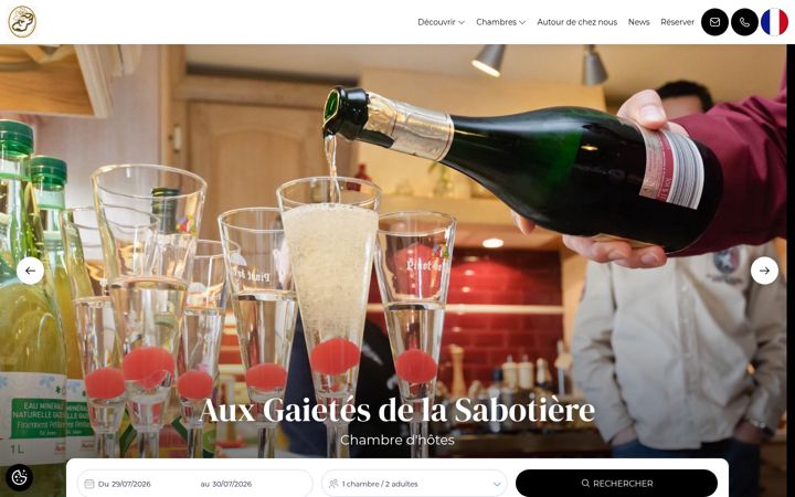 Screenshot of auxgaietesdelasabotiere.be
