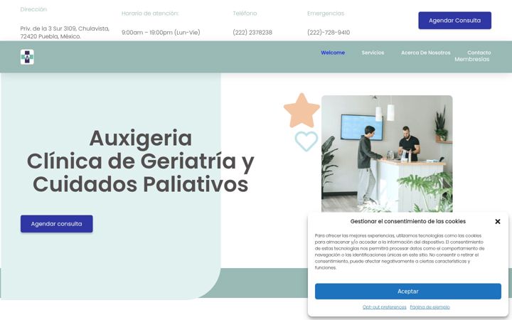 Screenshot of auxigeria.health