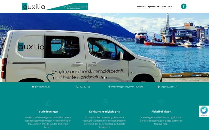 Screenshot of auxilia.as