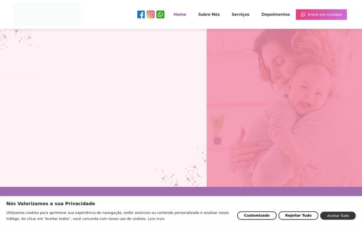 Screenshot of auxiliomaternidadebrasil.app.br