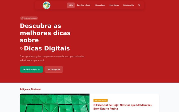 Screenshot of auxilionoticias.com.br