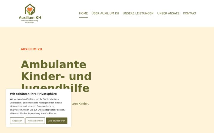 Screenshot of auxilium-kh.de
