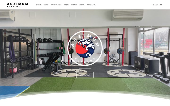 Screenshot of auximumacademy.it