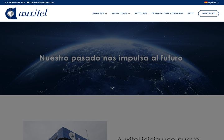 Screenshot of auxitel.com