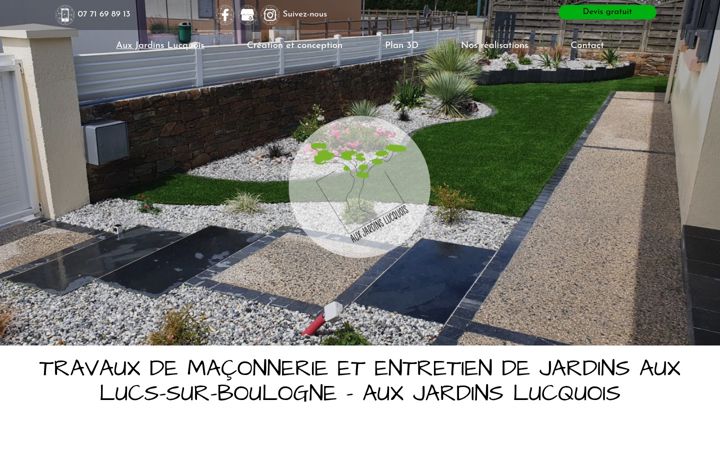 Screenshot of auxjardinslucquois.fr