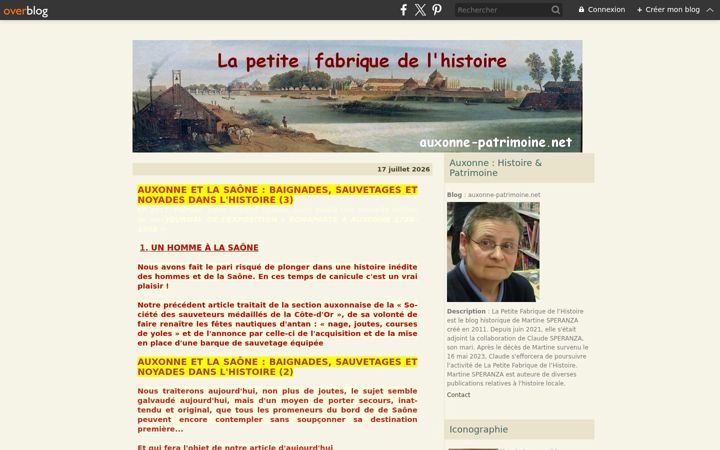 Screenshot of auxonne-patrimoine.net