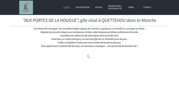 Zrzut ekranu auxportesdelahougue.fr