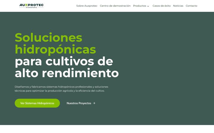 Screenshot of auxprotec.com