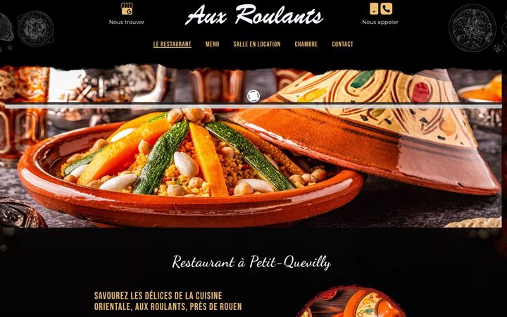 Screenshot of auxroulants.fr