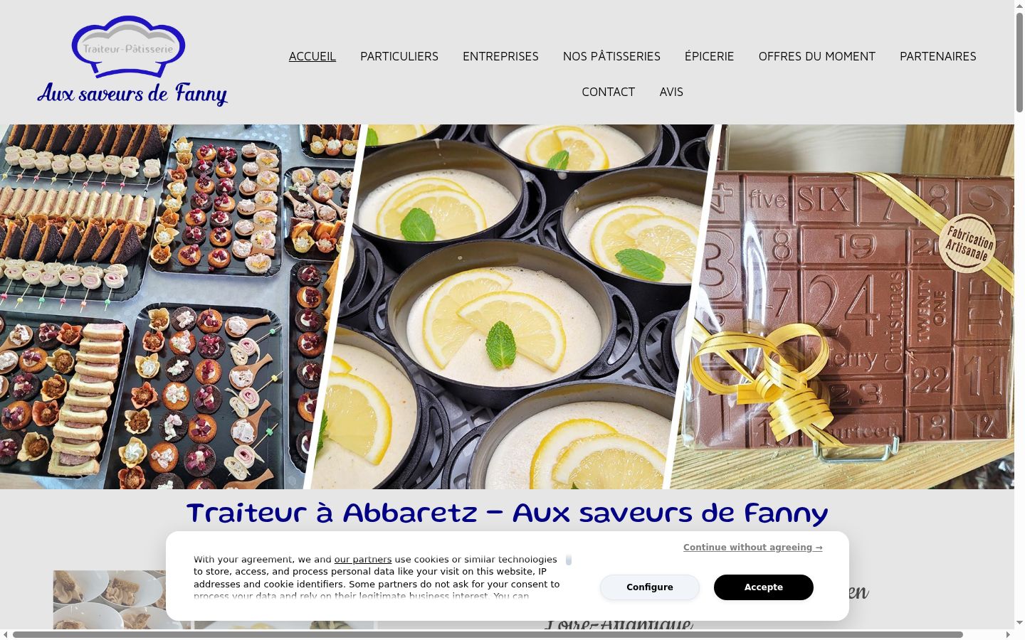 Screenshot des Einwilligungsbanners vor jeglicher Interaktion