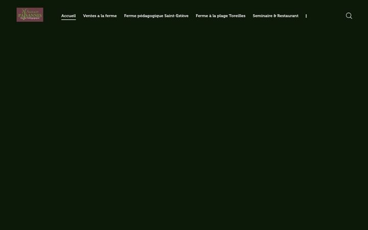 Screenshot of auxsaveurspaysannes.com
