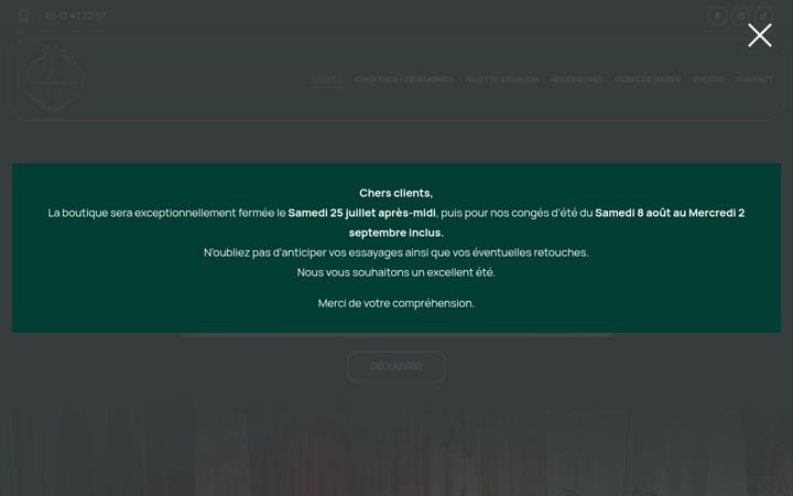 Screenshot of auxsoireesdesega.fr