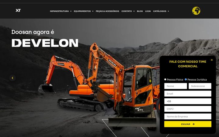 Екранна снимка на auxter.com.br