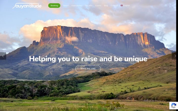 Screenshot of auyantitude.com