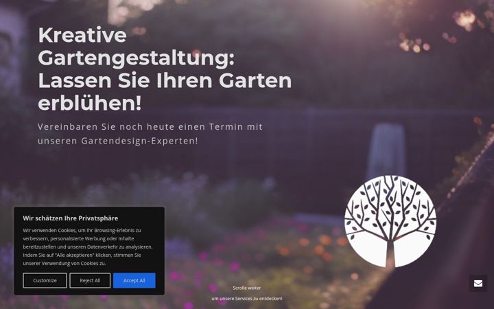 Screenshot of auz-dienstleistungen.de
