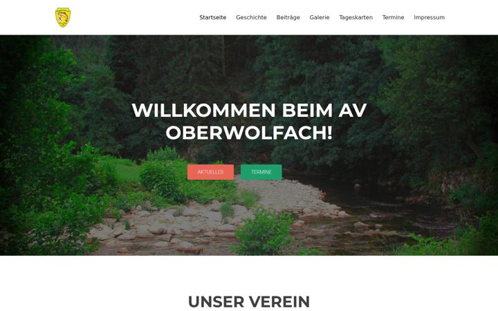 Screenshot of av-oberwolfach.de