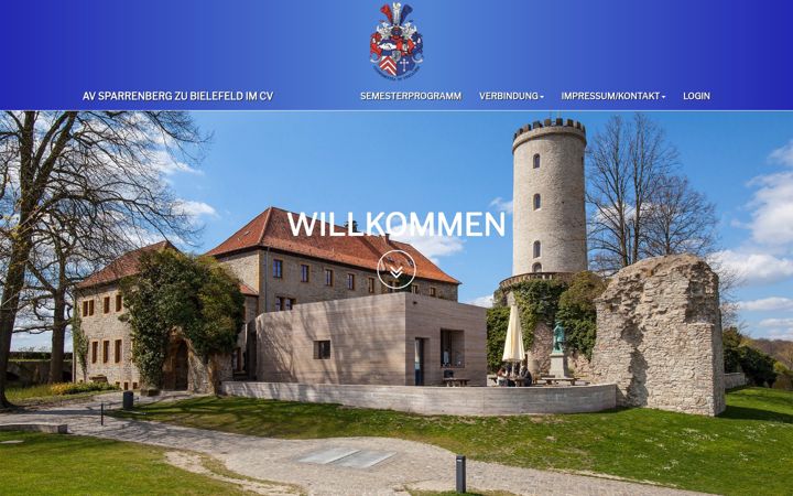 Screenshot of av-sparrenberg.de
