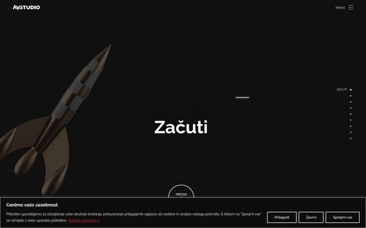 Screenshot of av-studio.si
