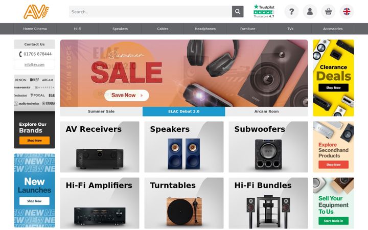 Screenshot of av.com