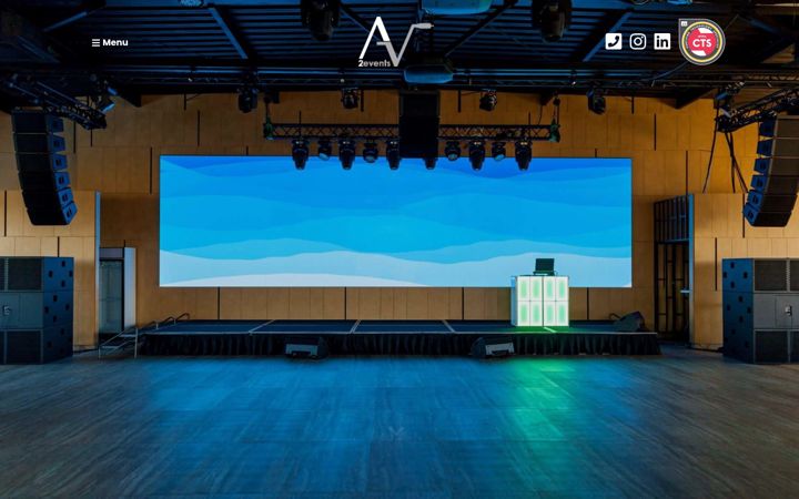 Screenshot of av2events.com