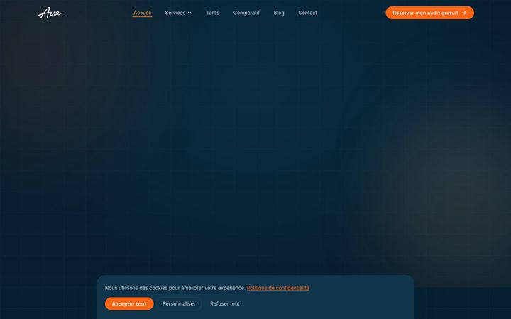 Screenshot of ava-collab.com