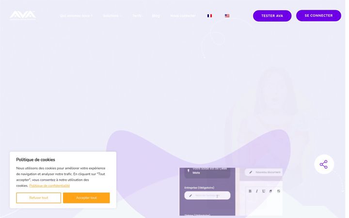 Screenshot of ava-hr.com
