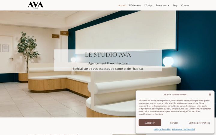 Screenshot of ava-interieur-architecture.fr