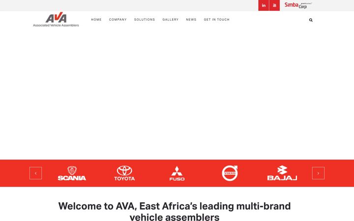 Screenshot of ava.co.ke
