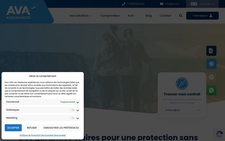 Zrzut ekranu ava.fr