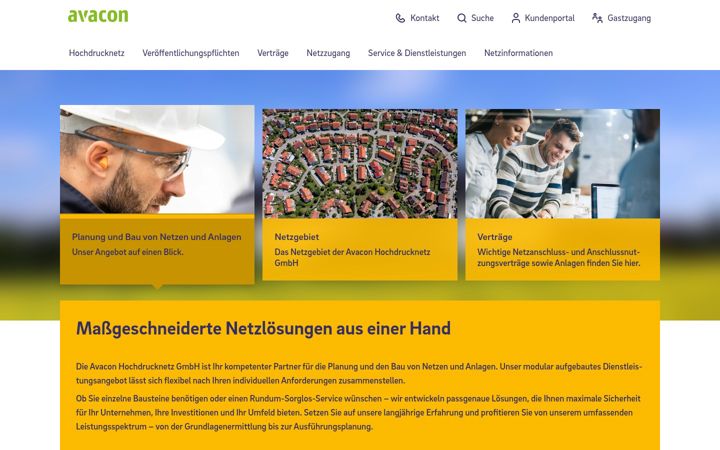 Screenshot of avacon-hochdrucknetz.de