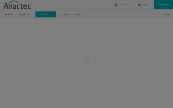 Screenshot of avactec.es