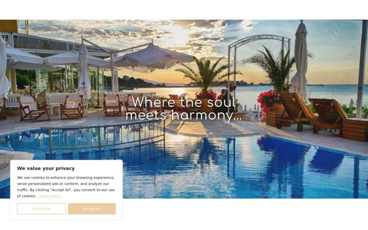 Screenshot of avahotels.bg