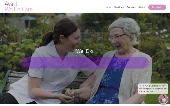 Kuvakaappaus sivustosta availl.co.uk
