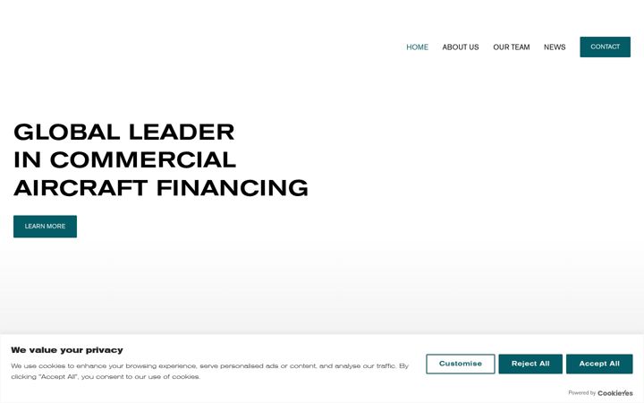 Screenshot of avairfinance.com