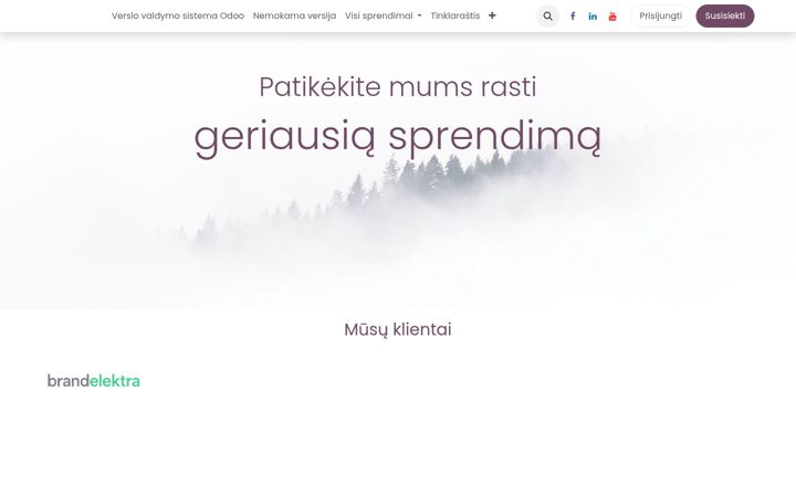 Screenshot of avakomp.lt