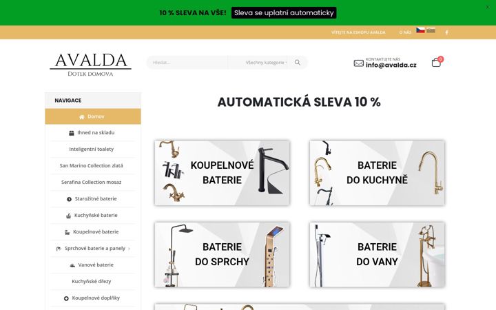 Zrzut ekranu avalda.cz