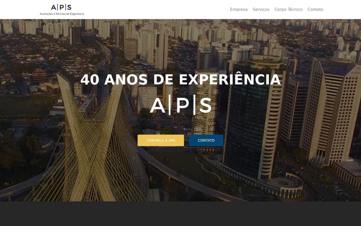 Screenshot of avaliacaoepericia.com.br