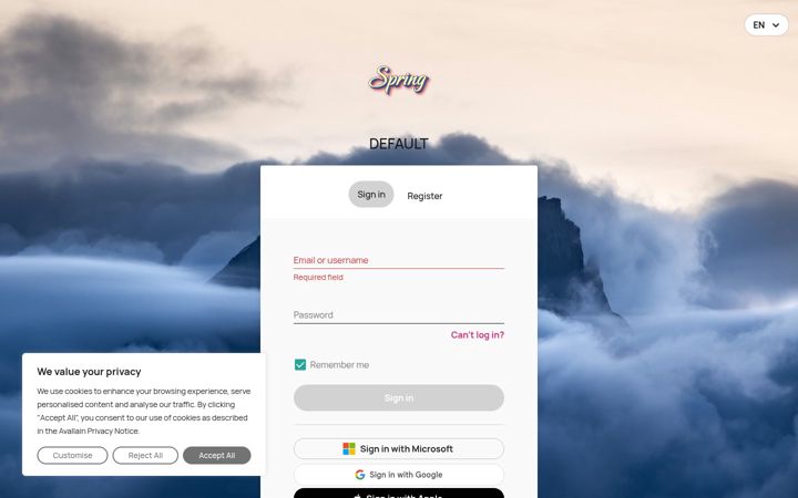 Screenshot of avallainmagnet.com